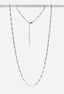 20"+2" Gold Filled Paperclip Chain