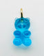 Blue Topaz Gummy Bear Pendant with Vermeil Ring