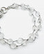 AAA Faceted Clear Herkimer Diamond Two Strand Bracelet