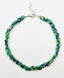 18" Triple Strand AAA Rare Natural Bicolor Blue Green Faceted Kyanite Necklace