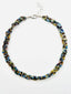 18" Triple Strand Faceted Natural Burma Sapphire Necklace