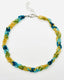 18" Triple Strand Multicolor Apatite Necklace
