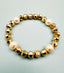 Gold-Filled Freshwater Pearl Stretch Bracelet