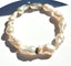 AA Medium Whtie Baroque Pearl with Diamond Rondelle, 7.25"
