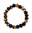 Rare Sumatran Amber Rondelle Bracelet with Yellow Tourmaline Rondelle
