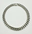 Thick 14mm Stainless Steel Curb Chain with Sterling Silver 18"