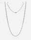 20" Bright 3x7mm Sterling Silver Paperclip Chain