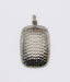 Limited Edition Textured Diamond Tag Pendant
