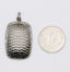Limited Edition Textured Diamond Tag Pendant