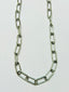 24" Stainless Steel Paperclip Chain, 7x17mm