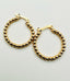 15mm Hoop with Gold Fill Balls 1"