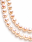 53" Endless 8-10mm White Freshwater Potato Pearl Necklace