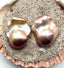 12-14mm Natural Baroque Pearl Post Earring