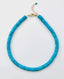 17" Blue Natural Arizona Turquoise 12mm Disc