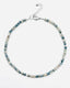 17" Faceted 5-6mm Silverite Rondelle Necklace