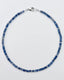 17" Faceted Petite Iolite Rondelle Necklace