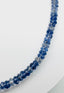 17" Faceted Petite Iolite Rondelle Necklace