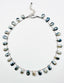 17" Faceted Silverite Teardrop Necklace