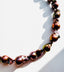 18" Brown Peacock Freshwater Baroque Pearl Necklace with Two Tone Diamond Clasp