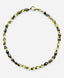 18" AAA Bilemon Quartz Necklace with Two Tone Diamond Clasp