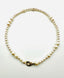 18" 6 and 10mm Freshwater Pearl Mix Necklace with 2-Tone Sterling Silver/Gold Vermeil Diamond Clasp