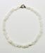 18" Multi-Shape Moonstone Mix Necklace with Sterling Silver Diamond Clasp