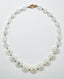 18" Solar Quartz Coin, Rainbow Moonstone and Gold Pyrite Necklace with 18k Vermeil Diamond Clasp