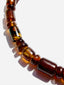 18" Rare Sumatra Amber Beads with Gold Toggle