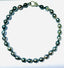 18" Organic Baroque Shaped Tahitian Pearl Necklace with Diamond Clasp