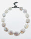 18" Flat Faceted Mystic Agate Necklace