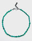 18" Faceted Green Onyx and Malachite Necklace