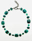 18" AAA Raw Emerald Mix Necklace