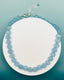 18" Aquamarine Necklace with Sterling Silver Clasp