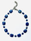 18" Multi Shape Lapis Necklace