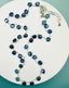 17" Kyanite Necklace with Sterling Silver Clasp