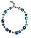 Faceted Labradorite Mix Necklace with Sterling Silver Clasp, 18"