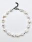 18" AA Medium to Large White Freshwater Baroque Pearl Necklace