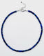 18" Faceted Small Lapis Necklace