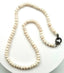 18" AAA White Silverite Faceted Rondelle with Sterling Silver Diamond Clasp