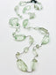 36" Multi Shape Green Amethyst Mix Necklace