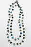 36" Oval Faceted Labradorite Necklace
