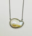 18" Single Baroque Pearl Pendant with AAA Diamonds on Sterling Silver Chain