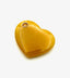 Yellow Jade 14K Yellow Gold Heart Pendant