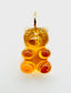 Citrine Gummy Bear Pendant with Vermeil Ring