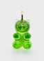 Peridot Gummy Bear Pendant with Vermeil Ring