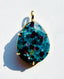 Ruby in Kyanite, 25.20 ctts, Gold Vermeil Pendant, 1.25"