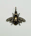 Diamond Bee Pendant with Sterling Silver