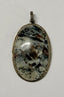 Dendrite Opal Pendant with Diamonds