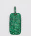 Pave Green Onyx Dogtag Pendant