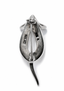 1980's Sterling Silver Mother of Pearl Small Mouse Brooch